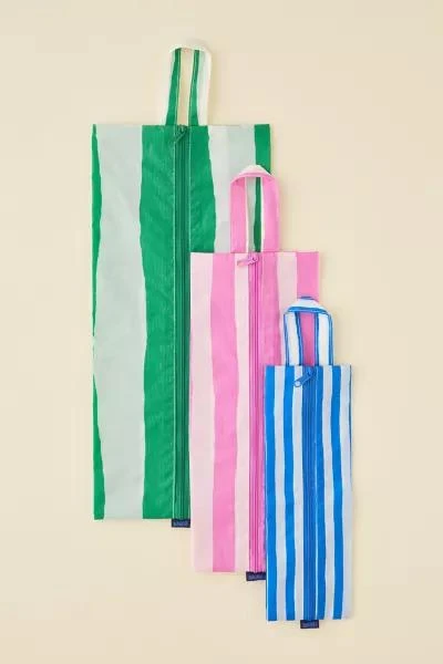 Baggu BAGGU 3D Zip Pouch Set 1