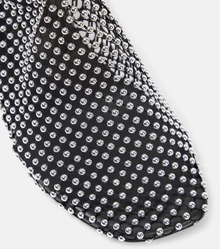 Christopher Esber Minette embellished fishnet pumps 5