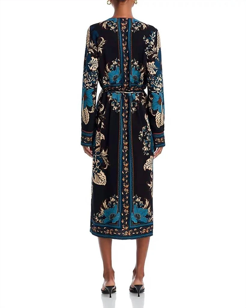 Farm Rio Farm Rio - Blossom Tapestry Midi Wrap Dress 4