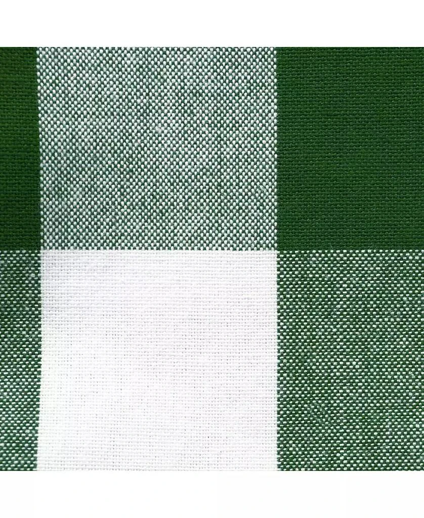 Design Imports Shamrock Buffalo Check Table Runner 5