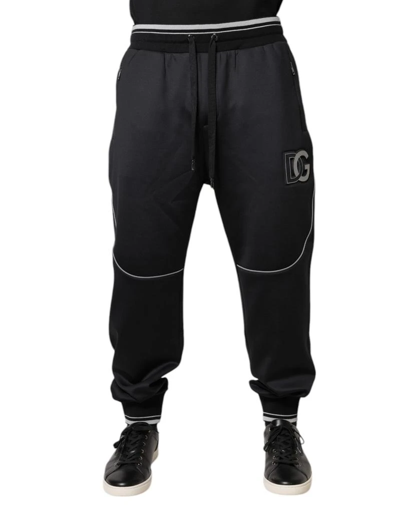Dolce 
Gabbana Polyester Logo Jogger Men
s Pants