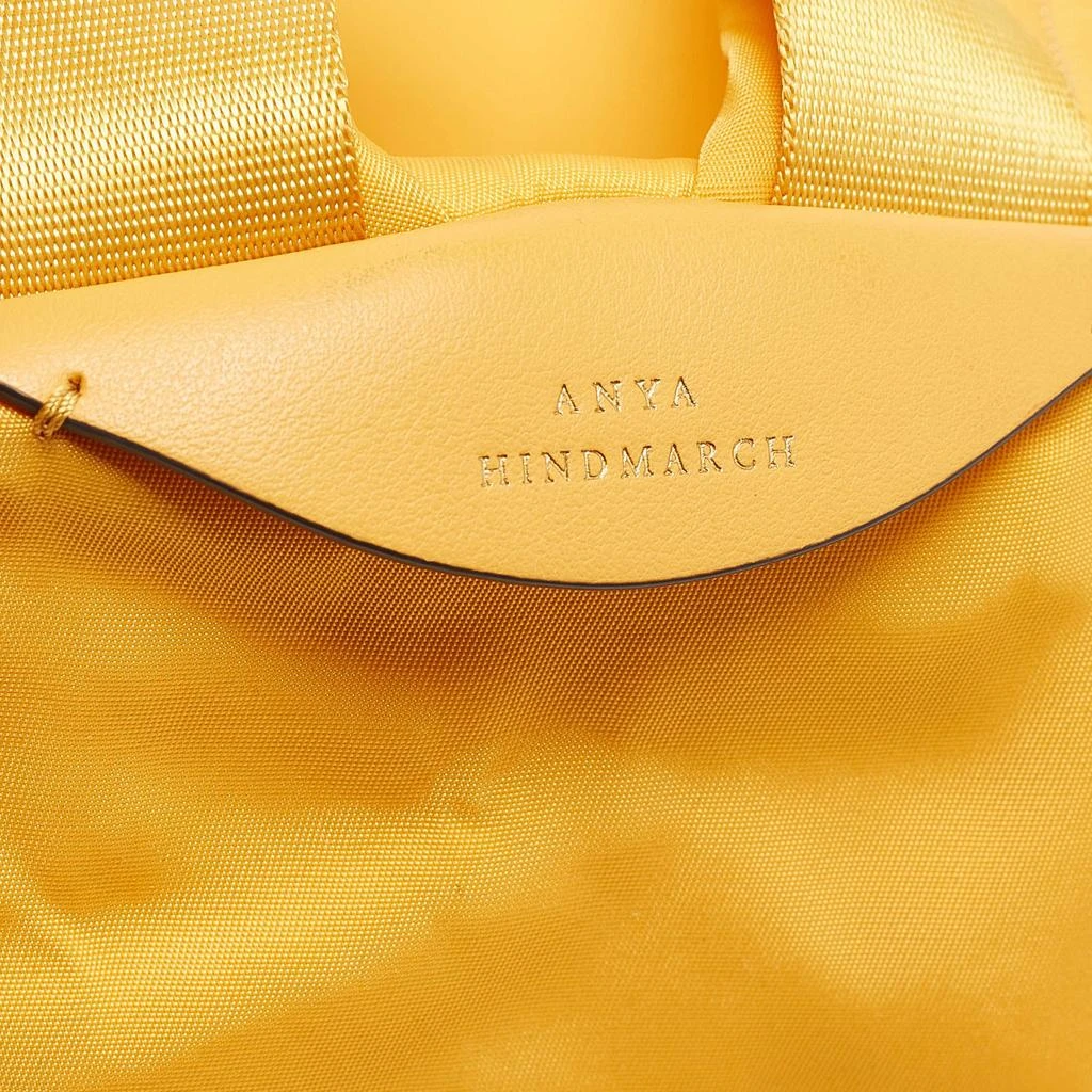 Anya Hindmarch Anya Hindmarch Mustard Nylon Smiley Backpack 6