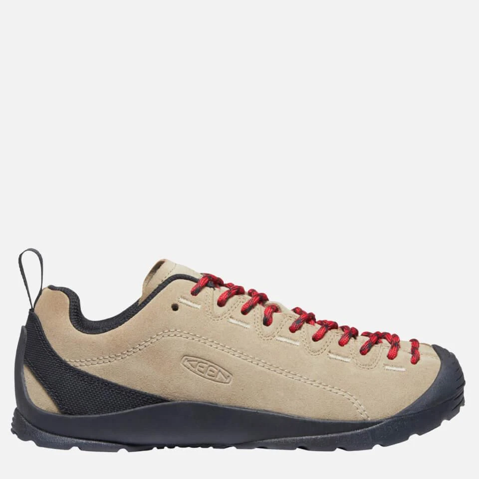 Keen KEEN WOMEN'S JASPER SUEDE TRAINERS - SILVER MINK 1