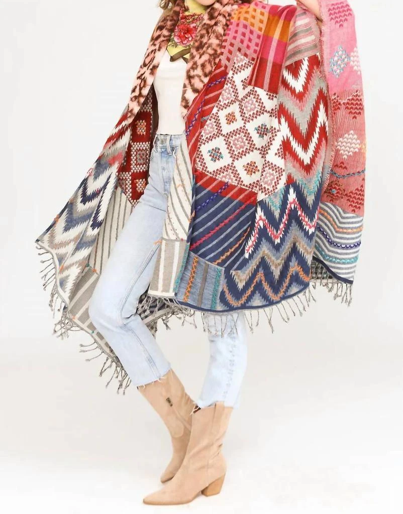 ARATTA Aratta - Noble Blanche Poncho 2