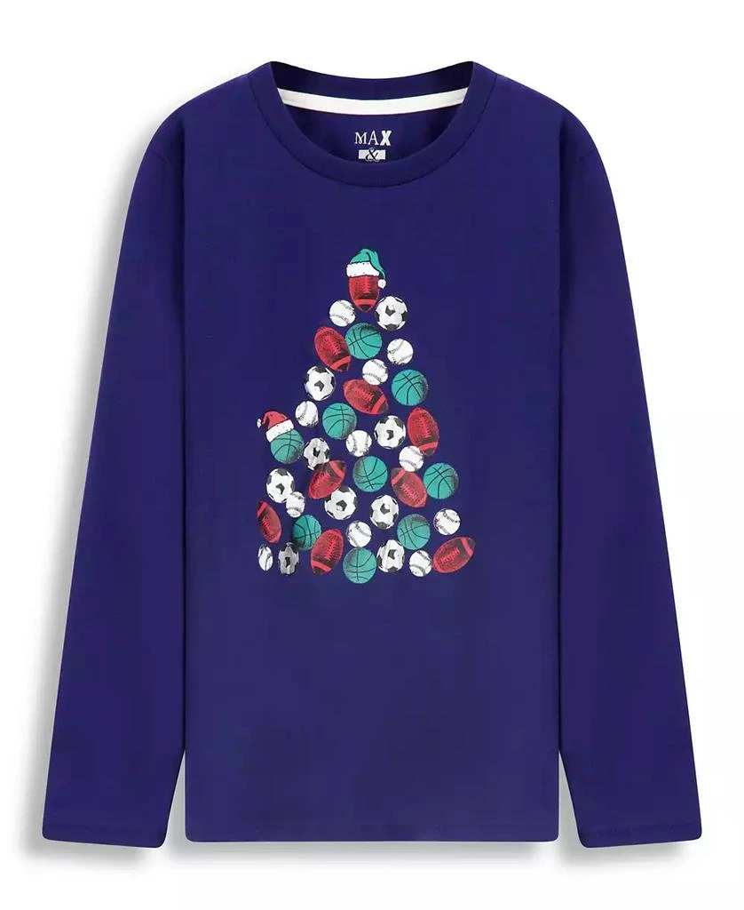 Sleep On It Boys Holiday Flannel Plaid Jogger Pant 2 pc Pajama Set 3