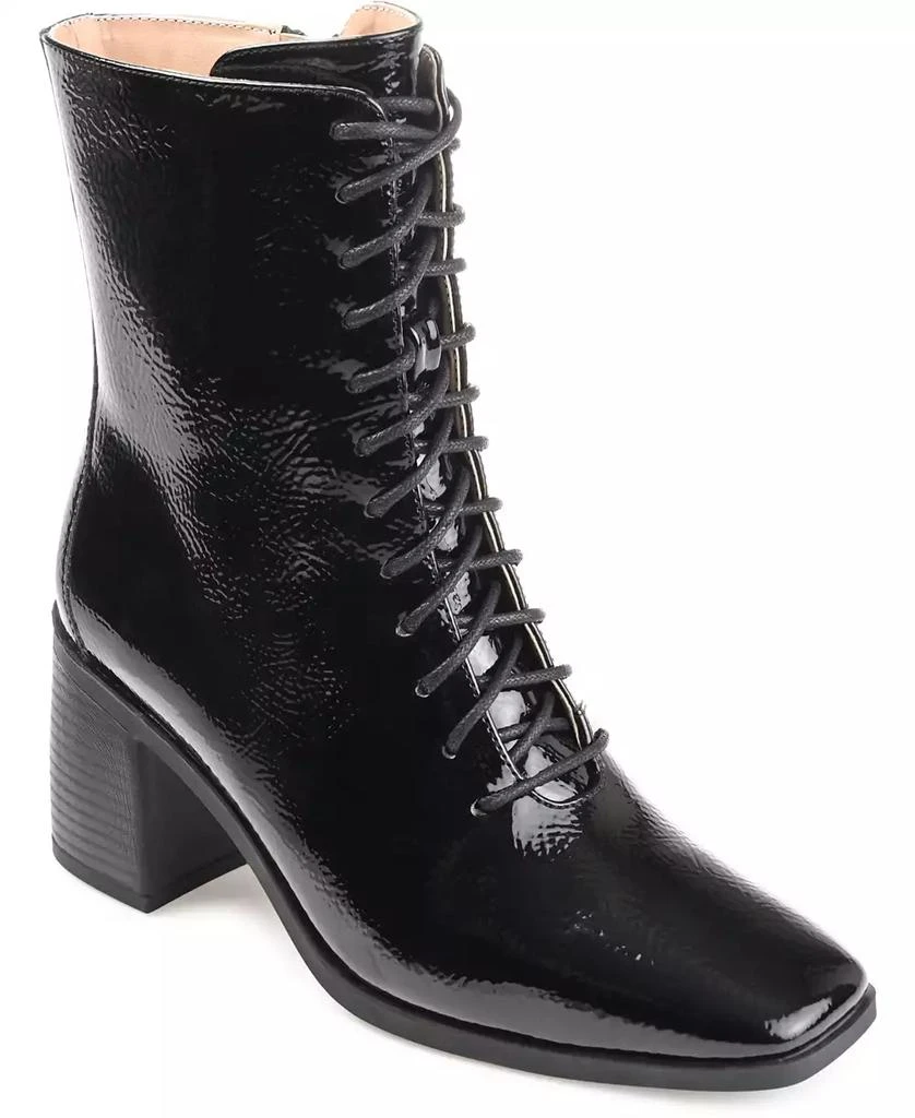Journee Collection Women's Covva Lace-Up Booties 1