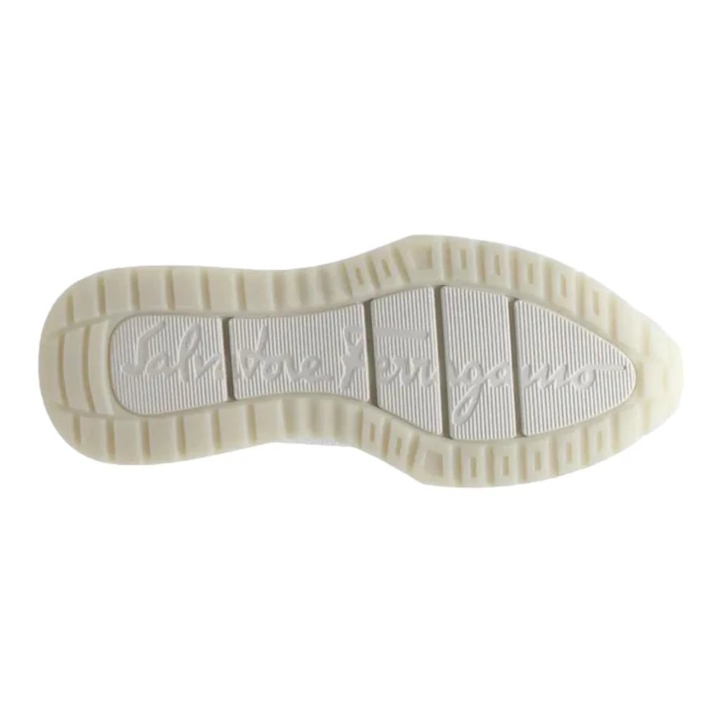 Salvatore Ferragamo SALVATORE FERRAGAMO Gardena Women's 726203 White Sock Sneaker 6