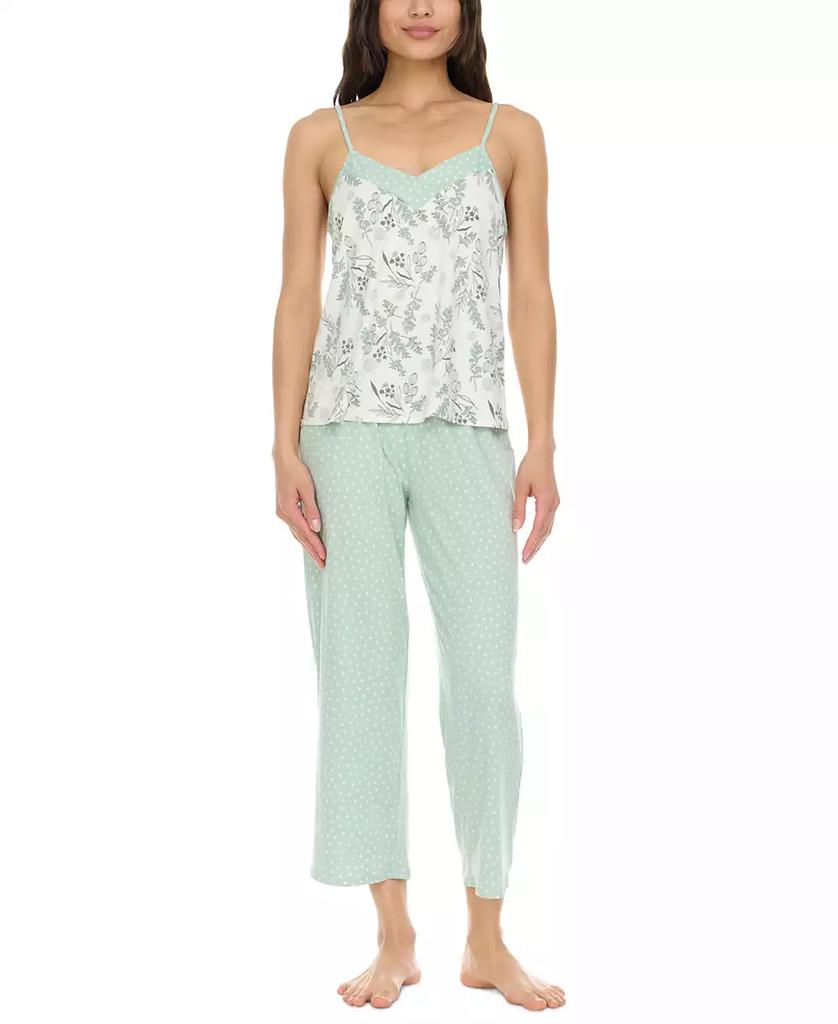Flora Nikrooz Women's Amari 3-Pc. Cami, Shorts & Capris Pajama Set