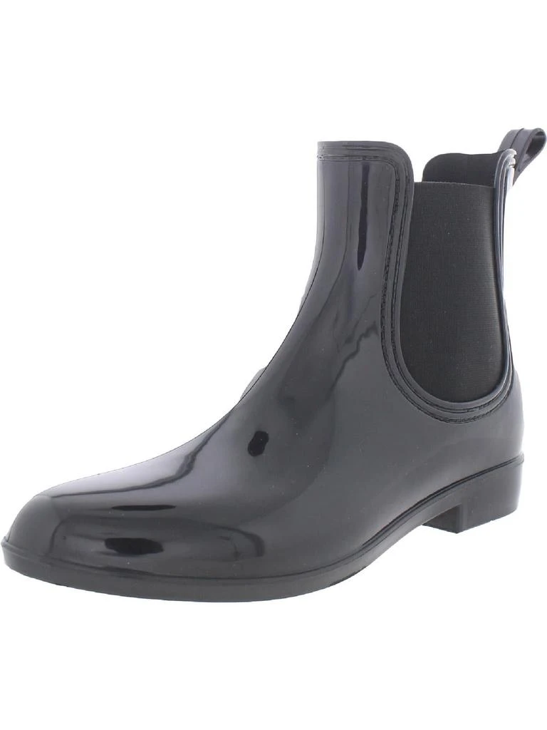 INC International Raelynn Womens Vinyl Ankle Rain Boots 4