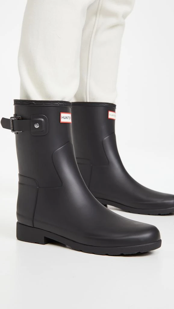 Hunter Refined Short Matte Boots 3