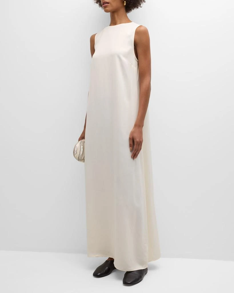 Rohe Sleeveless Fluid Satin Maxi Dress 3