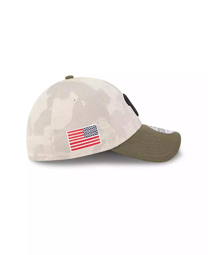 New Era Men's Light Beige/Olive Washington Nationals 2025 Armed Forces Day 39THIRTY Flex Hat 6