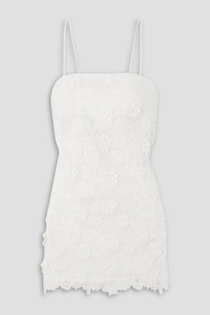 Zimmermann Raie guipure lace mini dress 1