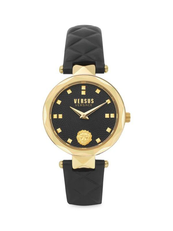 Versus Versace Covent Garden Petite 32MM Leather-Strap Watch 1