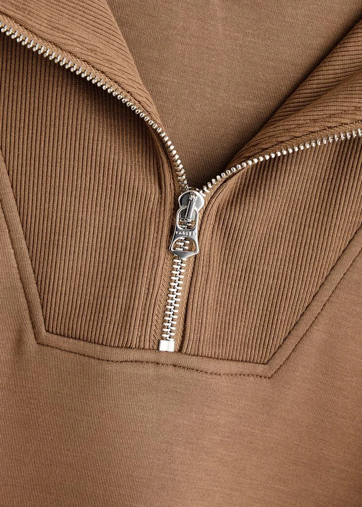 Varley Catherine half-zip stretch-jersey sweatshirt 5