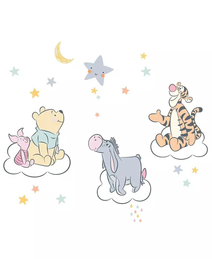 Lambs 
Ivy 30 x 0.01 x 39 inches Disney Baby Winnie the Pooh Hugs Piglet/Eeyore/Tigger Wall Decals