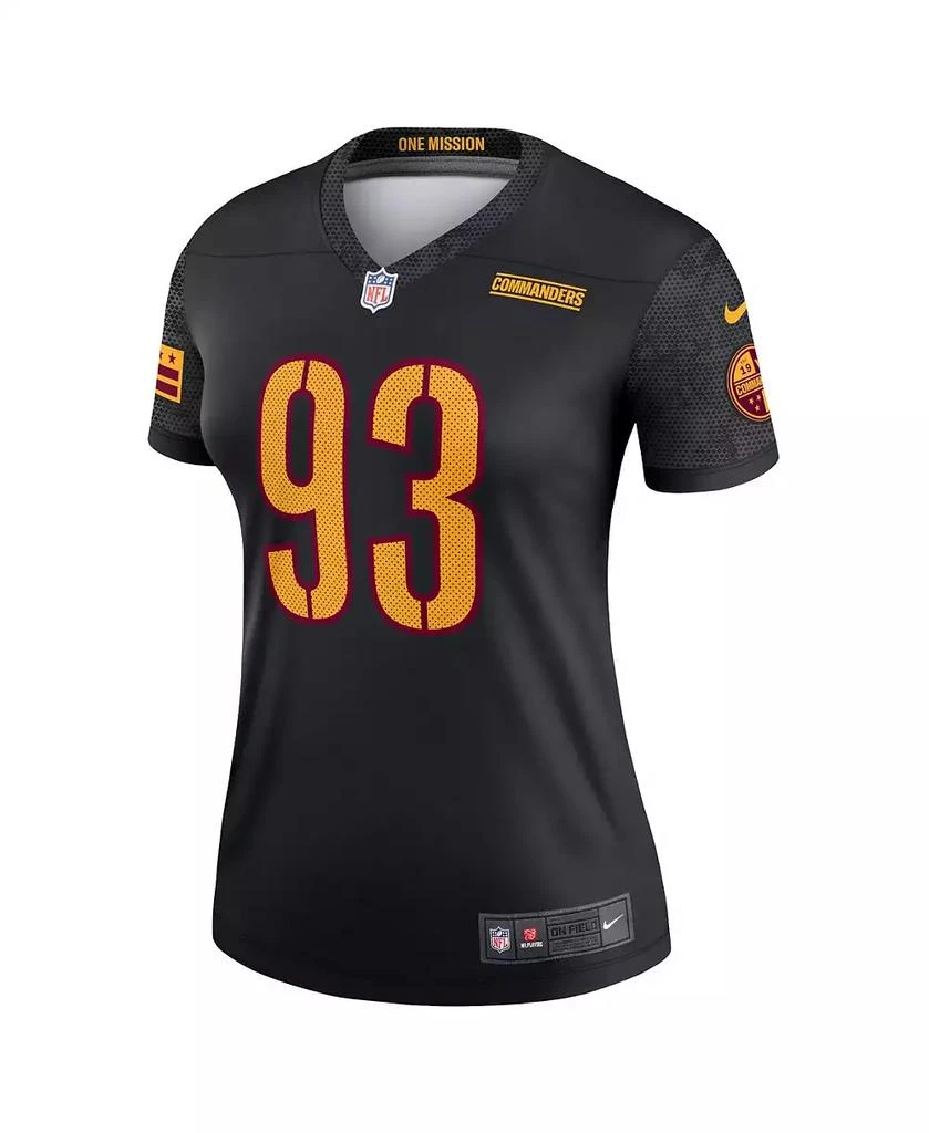 NIKE Women's Jonathan Allen Black Washington Commanders Alternate Legend Jersey 3