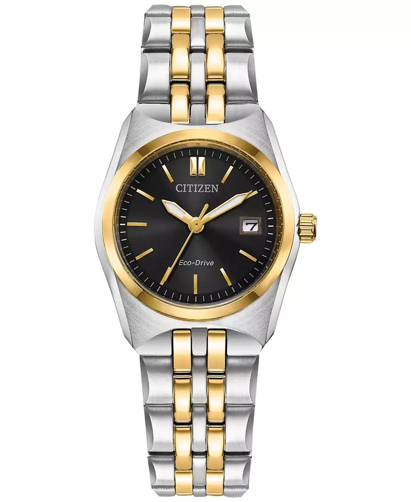 Citizen Eco-Drive Women's Corso Two-Tone Stainless Steel Bracelet Watch 28mm 1