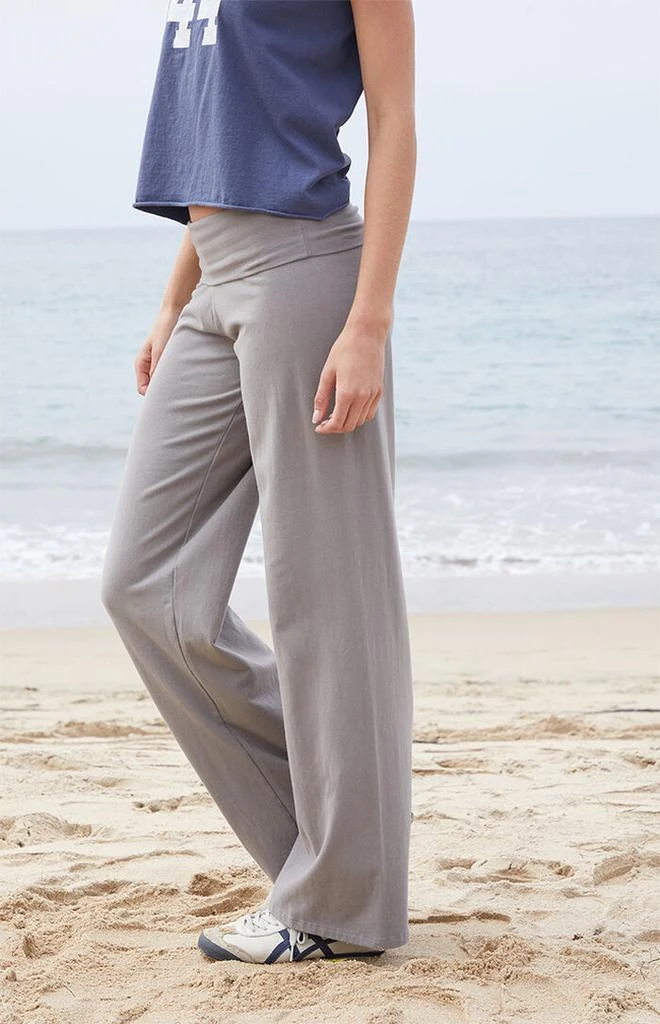 John Galt Gray Priscilla Flare Pants 2