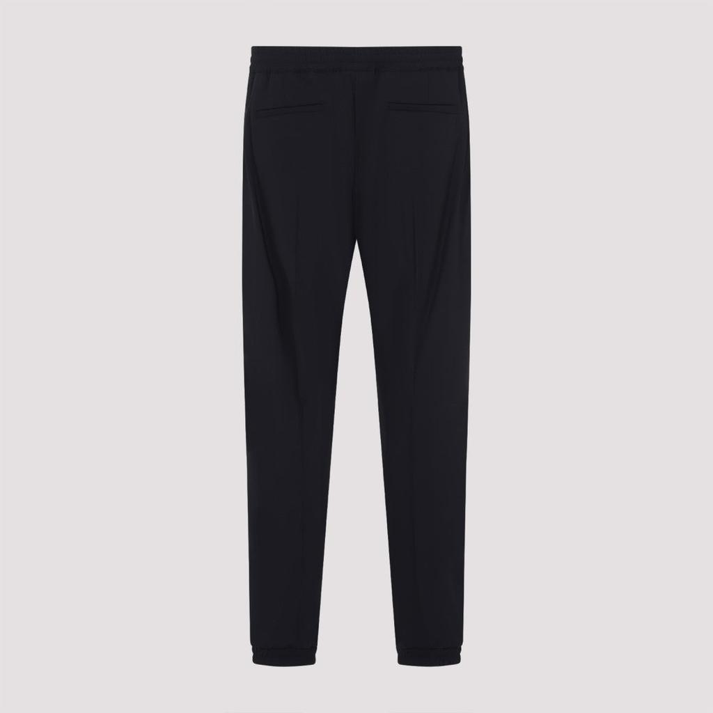 Berluti Blue Stretch Wool Pants