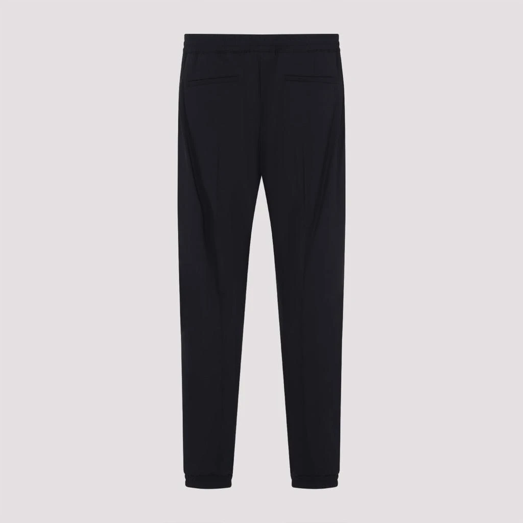 Berluti Blue Stretch Wool Pants 2