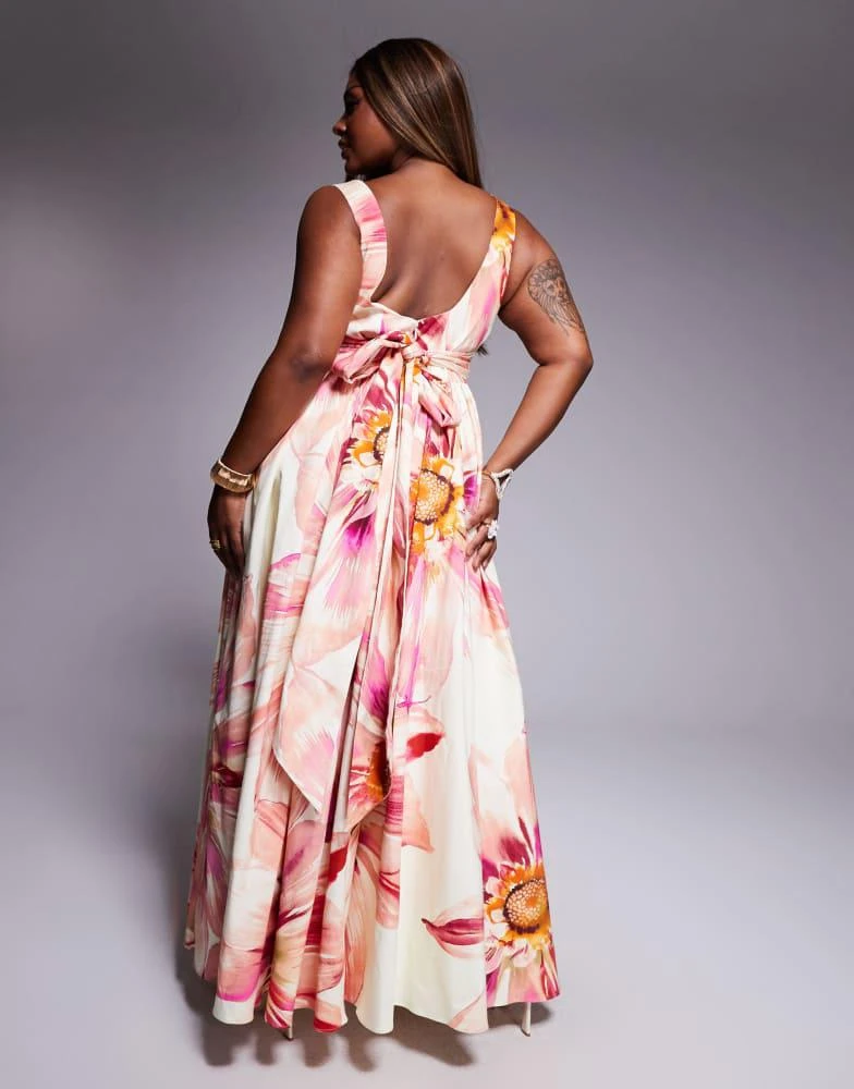 Asos Luxe Asos Curve Maxi ASOS LUXE ASOS LUXE Curve Premium Maxi