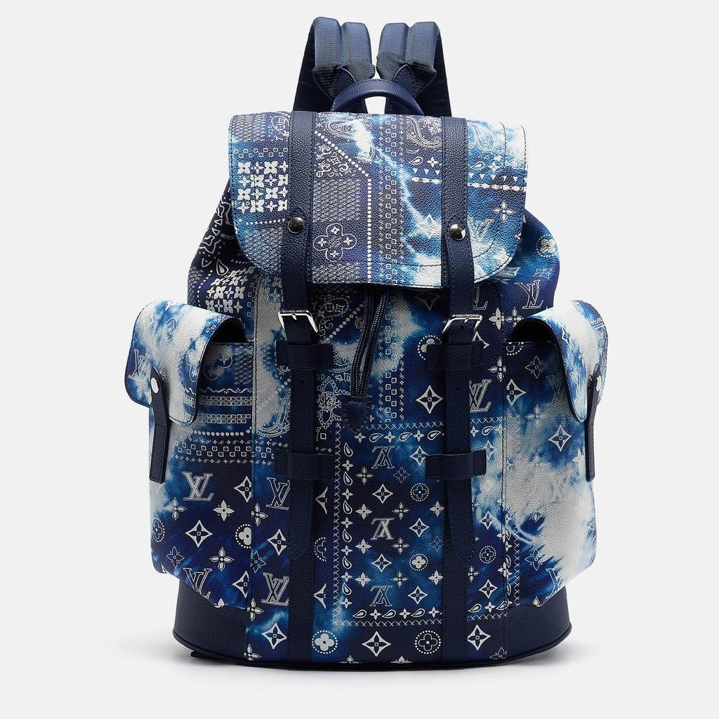 Louis Vuitton Louis Vuitton Blue Bandana Canvas Limited  display picture 1