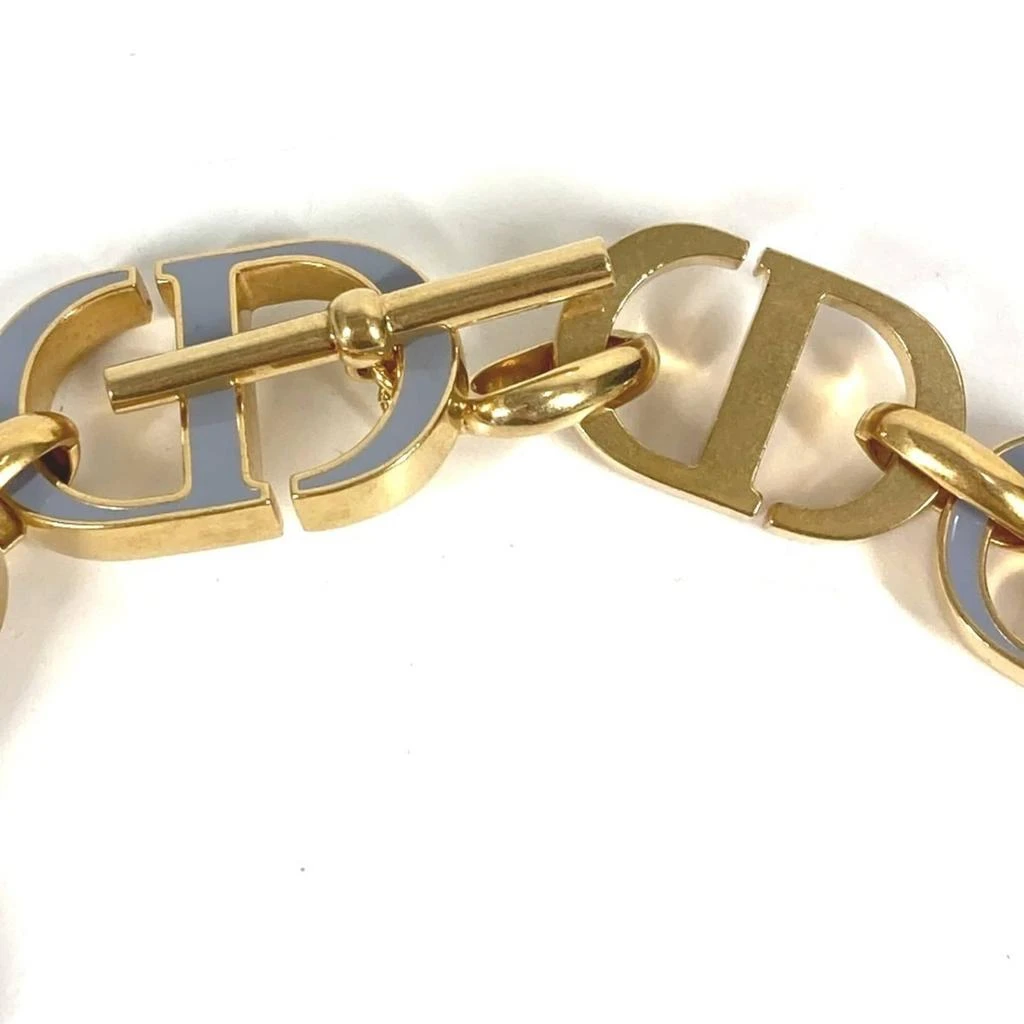 Dior gold  Metal Necklace (Pre-Owned) 2