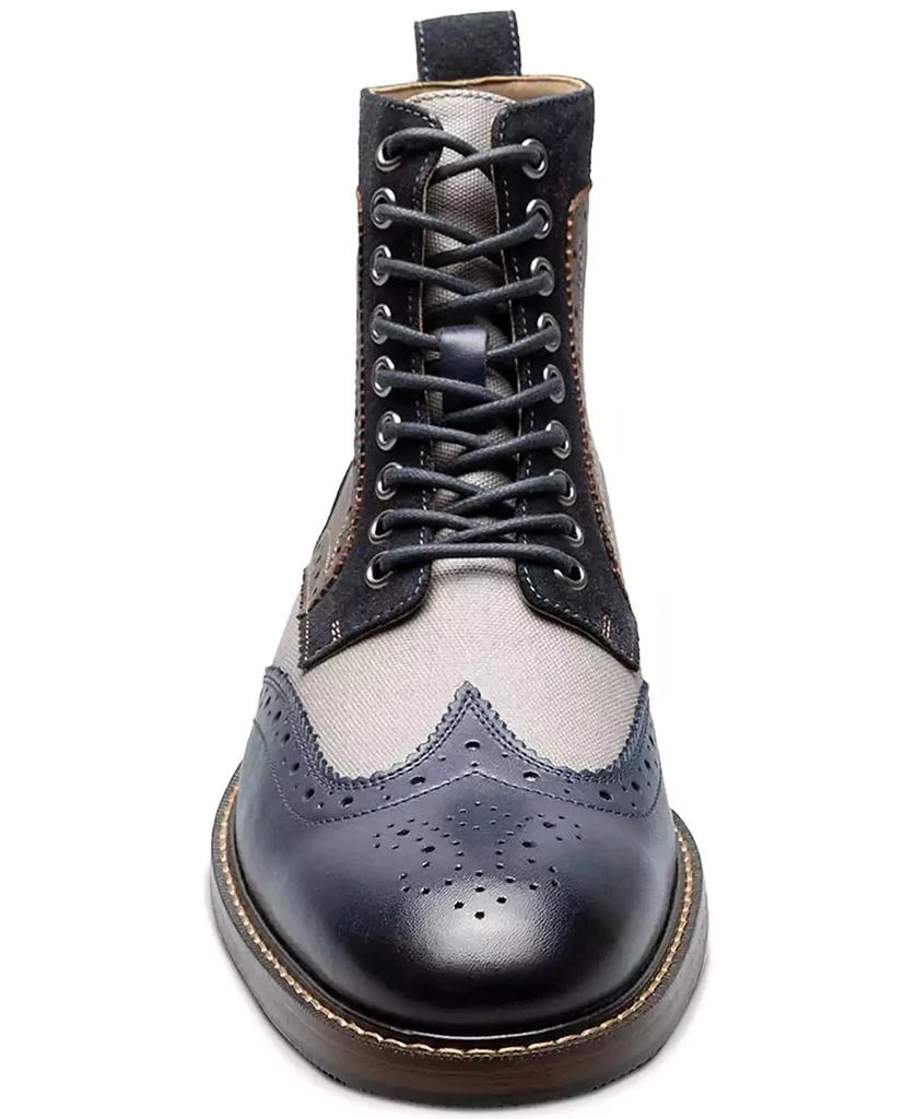 Stacy Adams Men's Finnegan Wingtip Lace-Up Boot 6