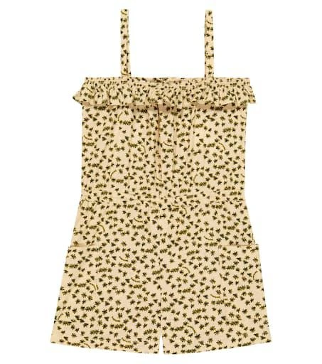 Bonpoint Agrume printed romper 1