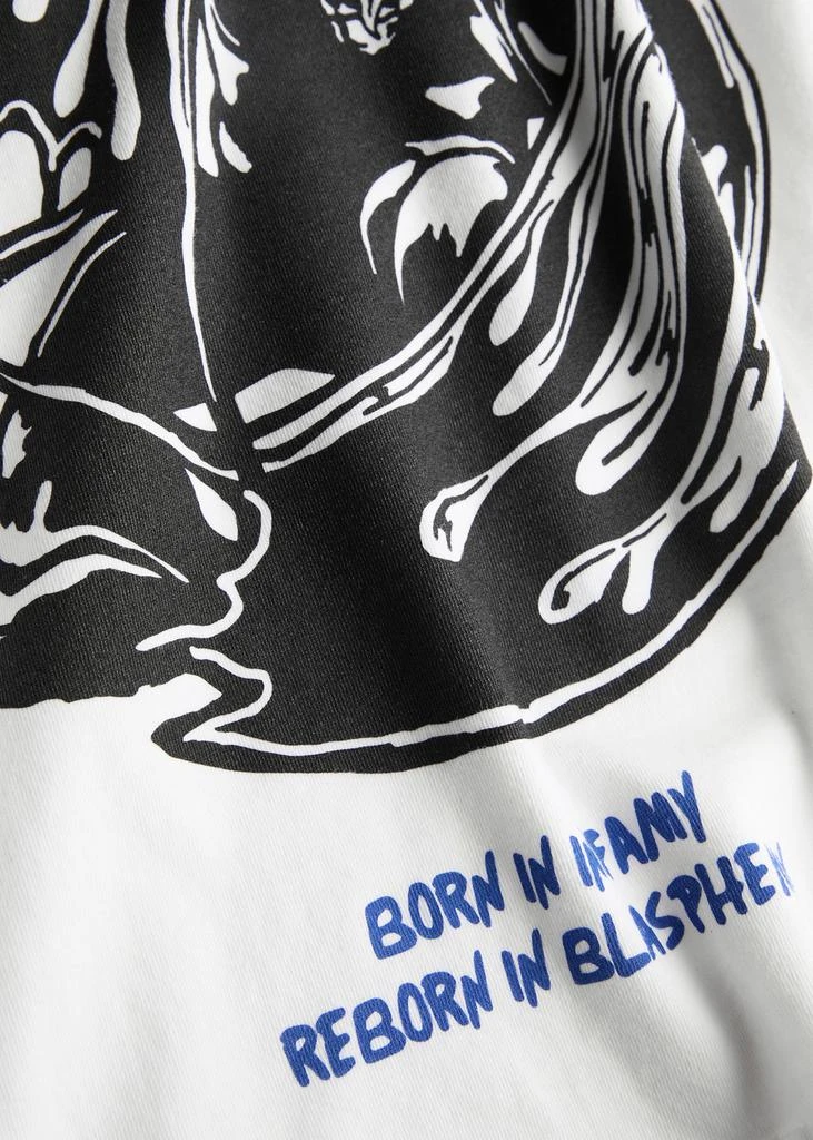 Warren Lotas Gargoyle printed cotton T-shirt 5