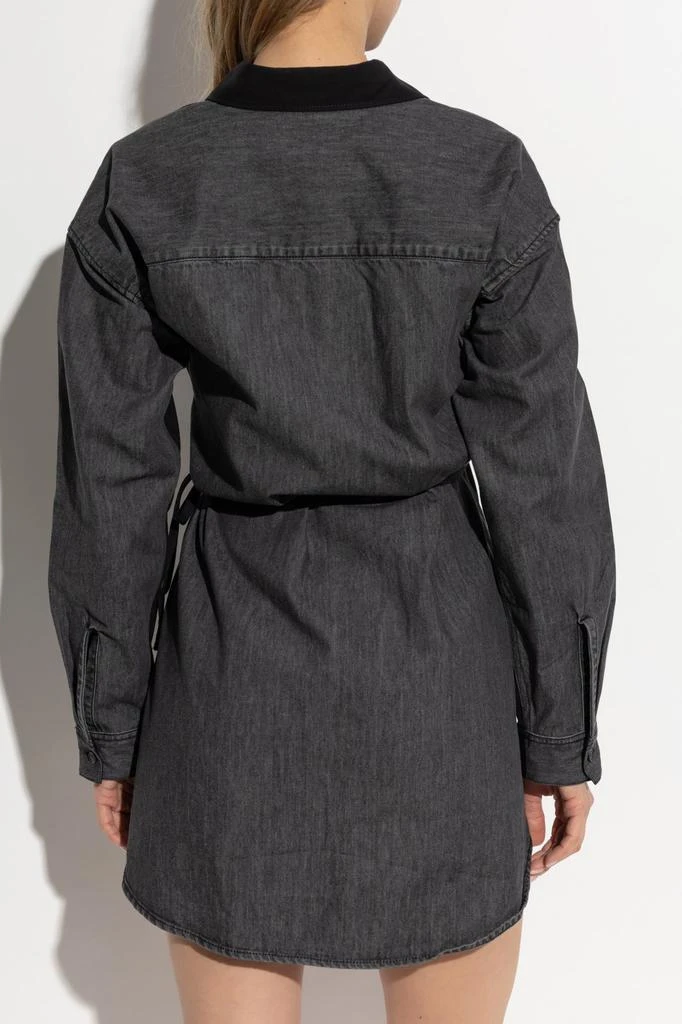 Diesel Diesel D-Elphi-Den Wrap Shirt Dress 3
