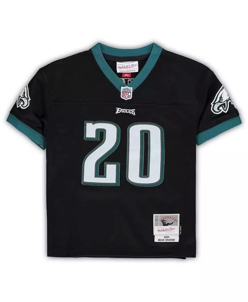 Mitchell & Ness Infant Boys and Girls Brian Dawkins Black Philadelphia Eagles 2004 Retired Legacy Jersey 3