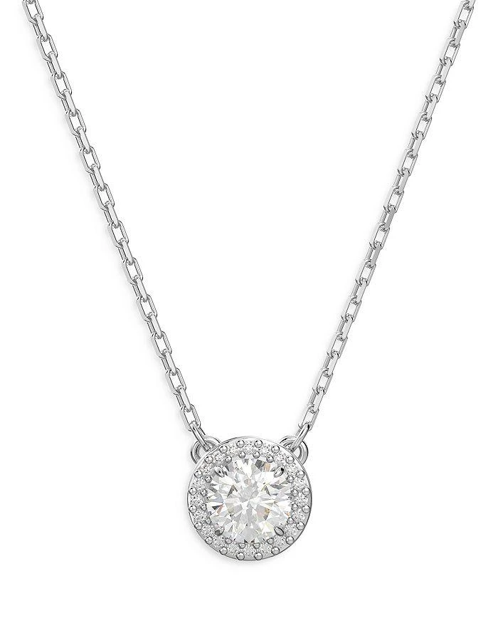 Swarovski Una Pendant Necklace, 14.9"