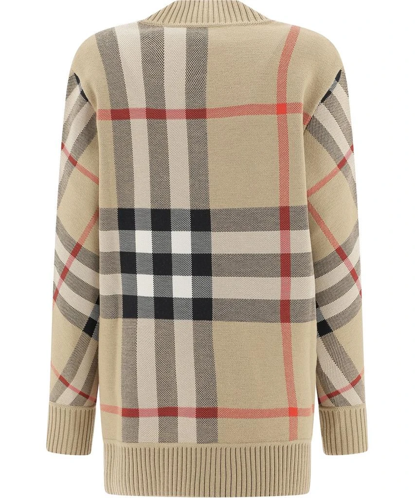 Burberry Burberry Vintage Checked Drop Shoulder Cardigan 2