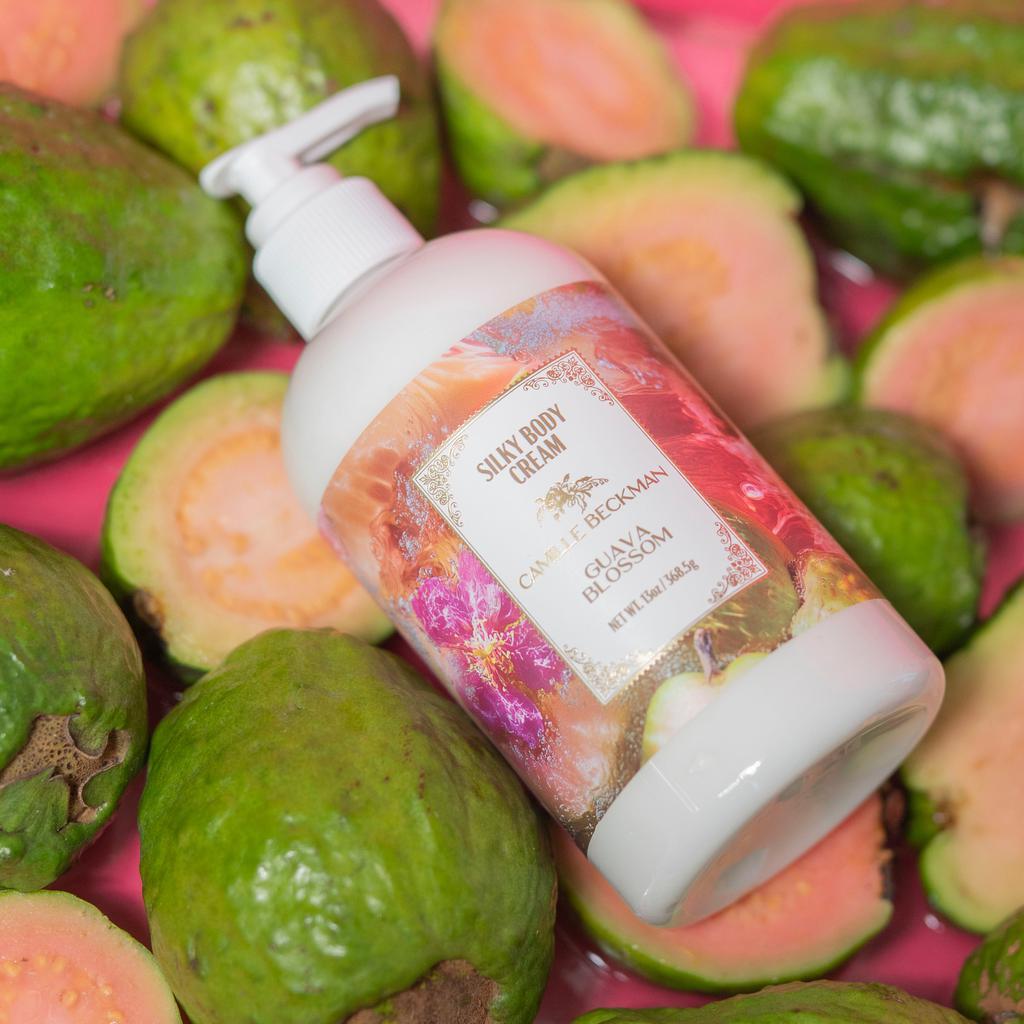 Camille Beckman Silky Body Cream 13oz Guava Blossom