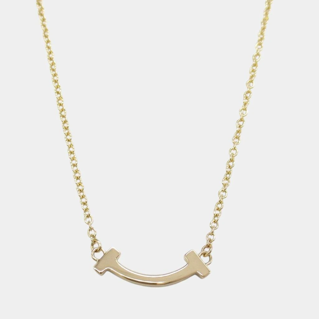 Tiffany & Co. Tiffany & Co. 18K Yellow Gold T Smile Mini Necklace 1