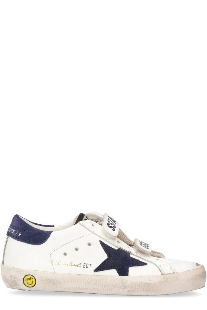 Golden Goose Kids Golden Goose Kids Old School Touch-Strap Sneakers 1