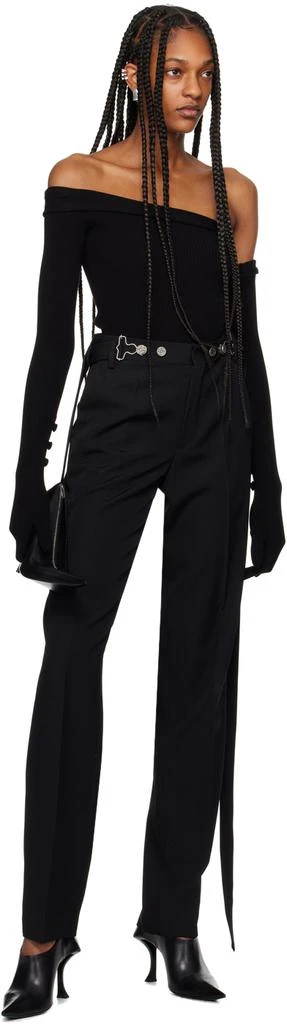 Jean Paul Gaultier Black Glove Bodysuit 5
