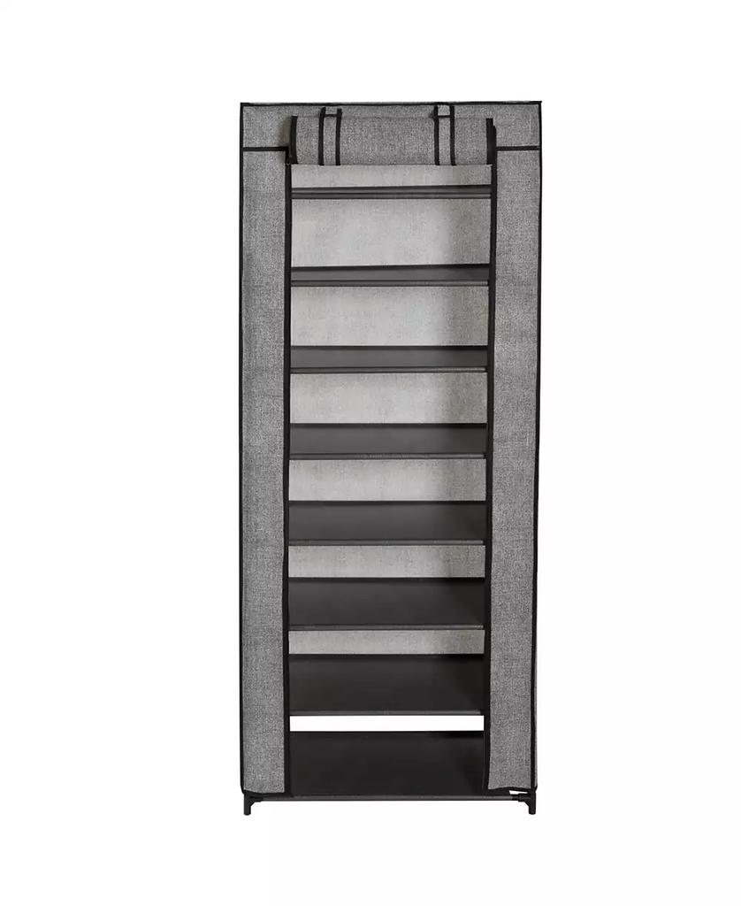 Simplify 8 Tier Shoe Organizer with Cover