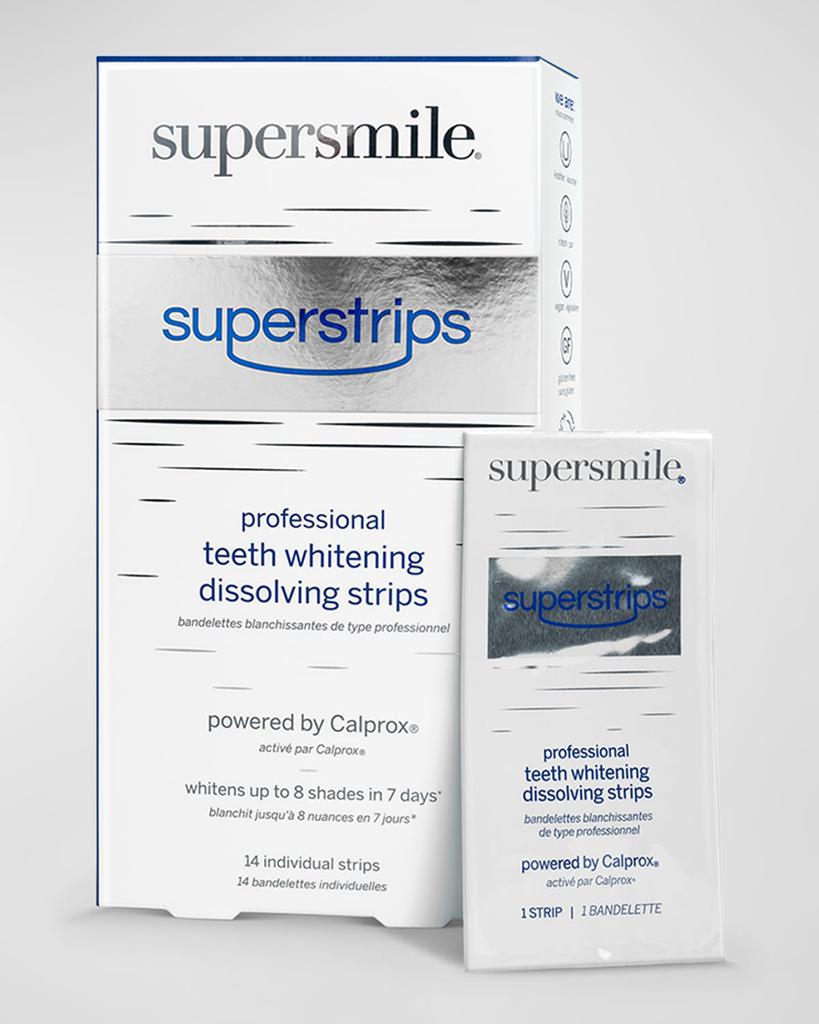 Supersmile Superstrips Teeth Whitening Strips, 14 Pack