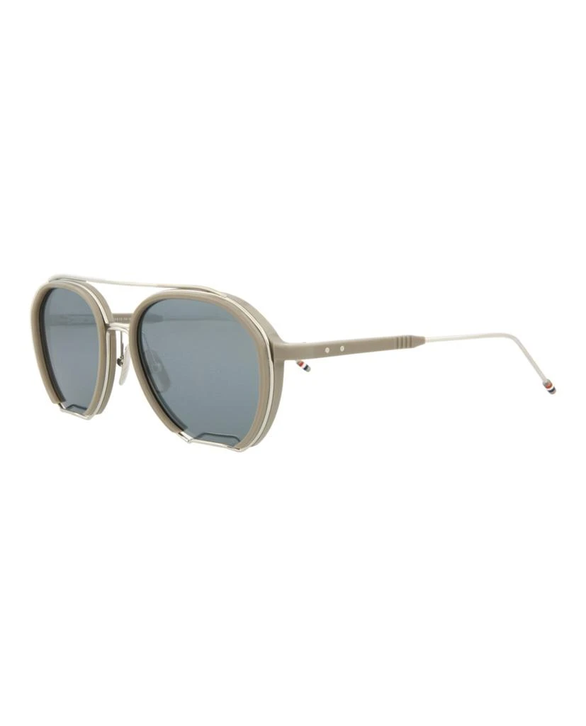 Thom Browne Aviator-Frame Metal Sunglasses 2