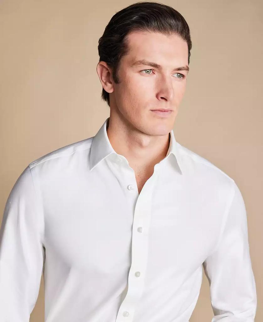 Charles Tyrwhitt Men's Slim-Fit Non-Iron Solid Dress Shirt