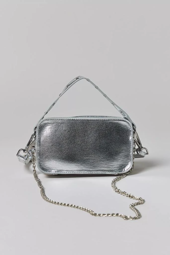 Nunoo Núnoo Helena Recycled Cool Silver Crossbody Bag 3