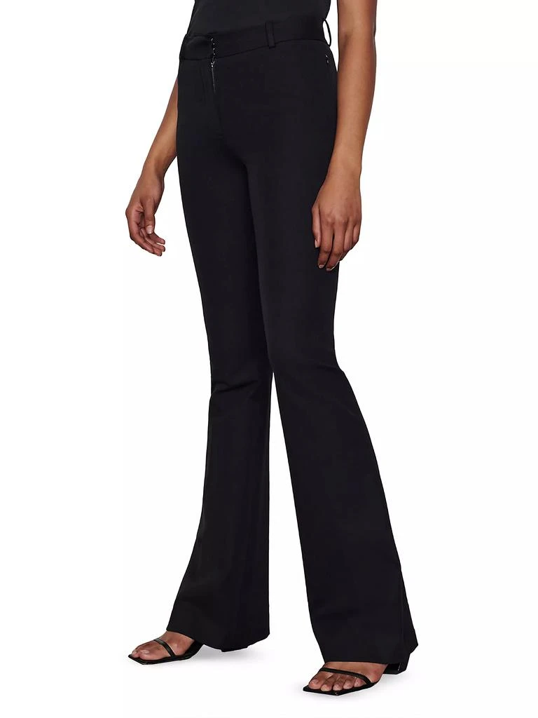 FRAME Le High Flared Stretch Trousers 4