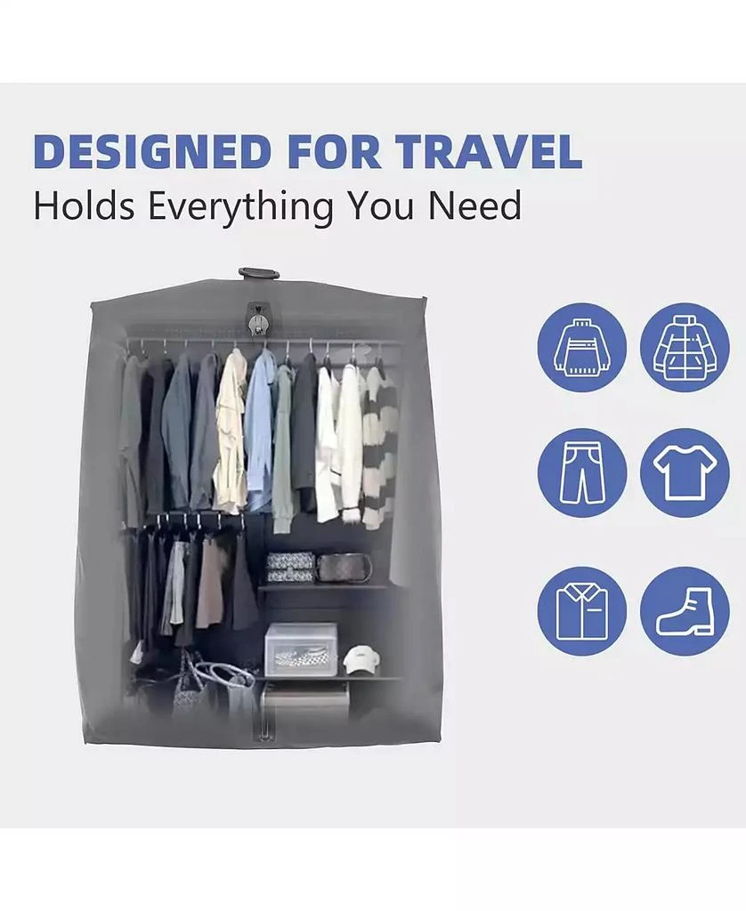 Urbanmax 17" Vacuum Compression Storage Bags with Pump - Waterproof Organizer for Travel & Closet 2