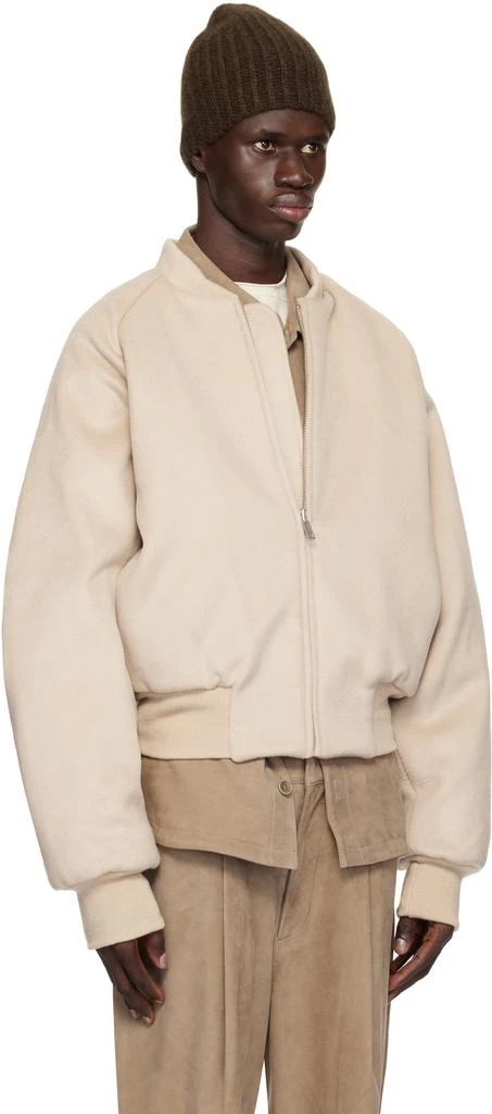 Entire Studios Off-White Raglan Bomber Jacket 2