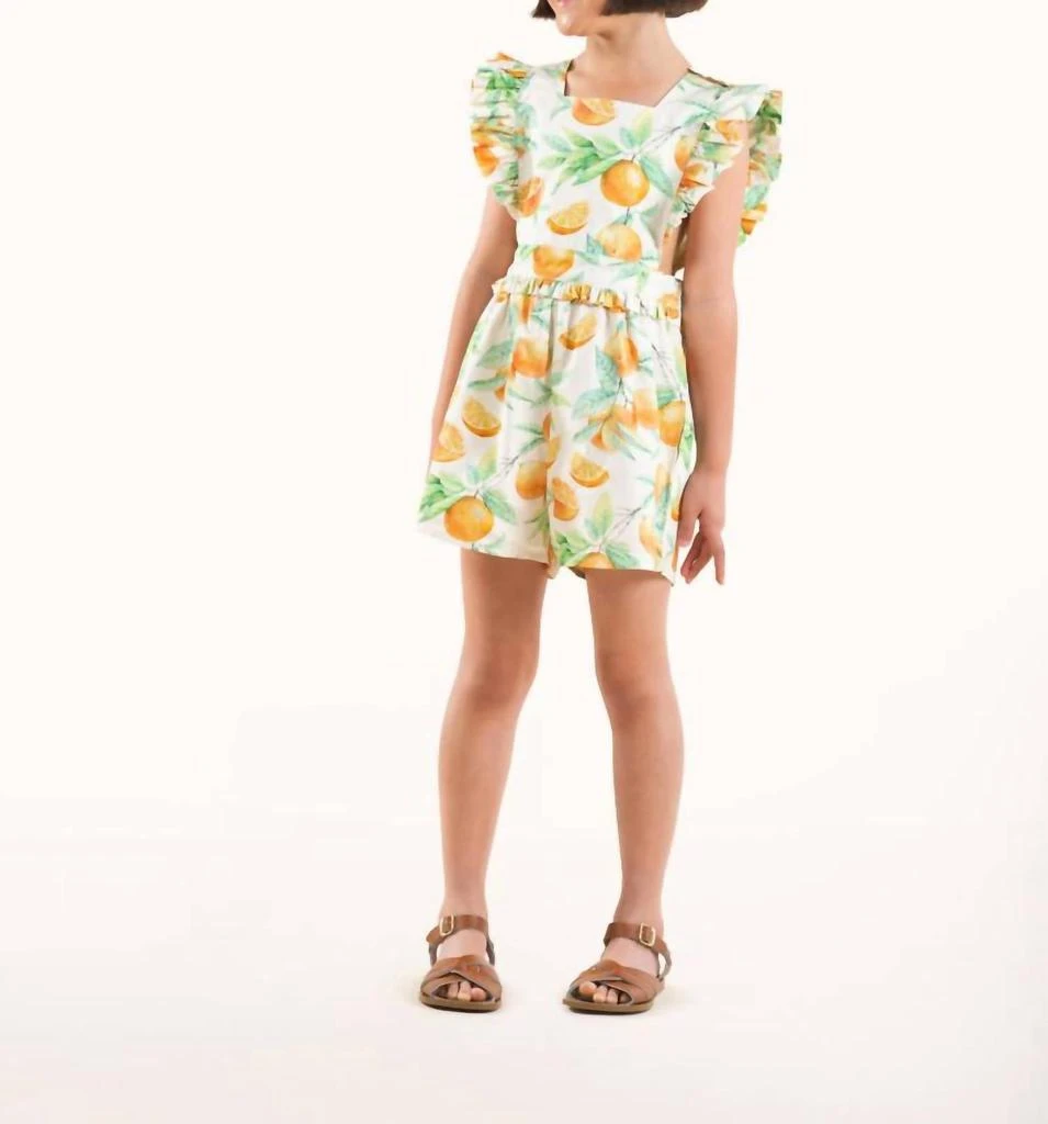 Rock Your Baby Rock Your Baby - Valencia Multi Romper 1