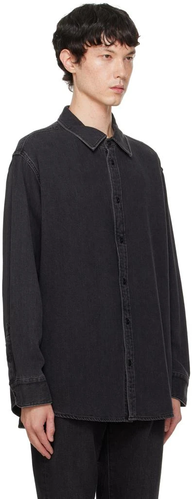 Rag & Bone Black Matthew Denim Shirt 2