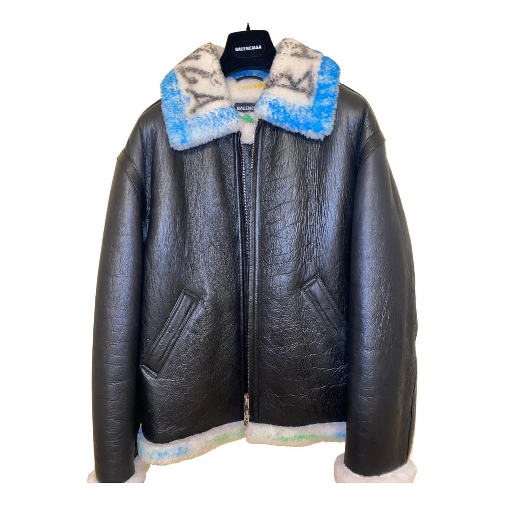 Balenciaga Balenciaga Leather coat 1